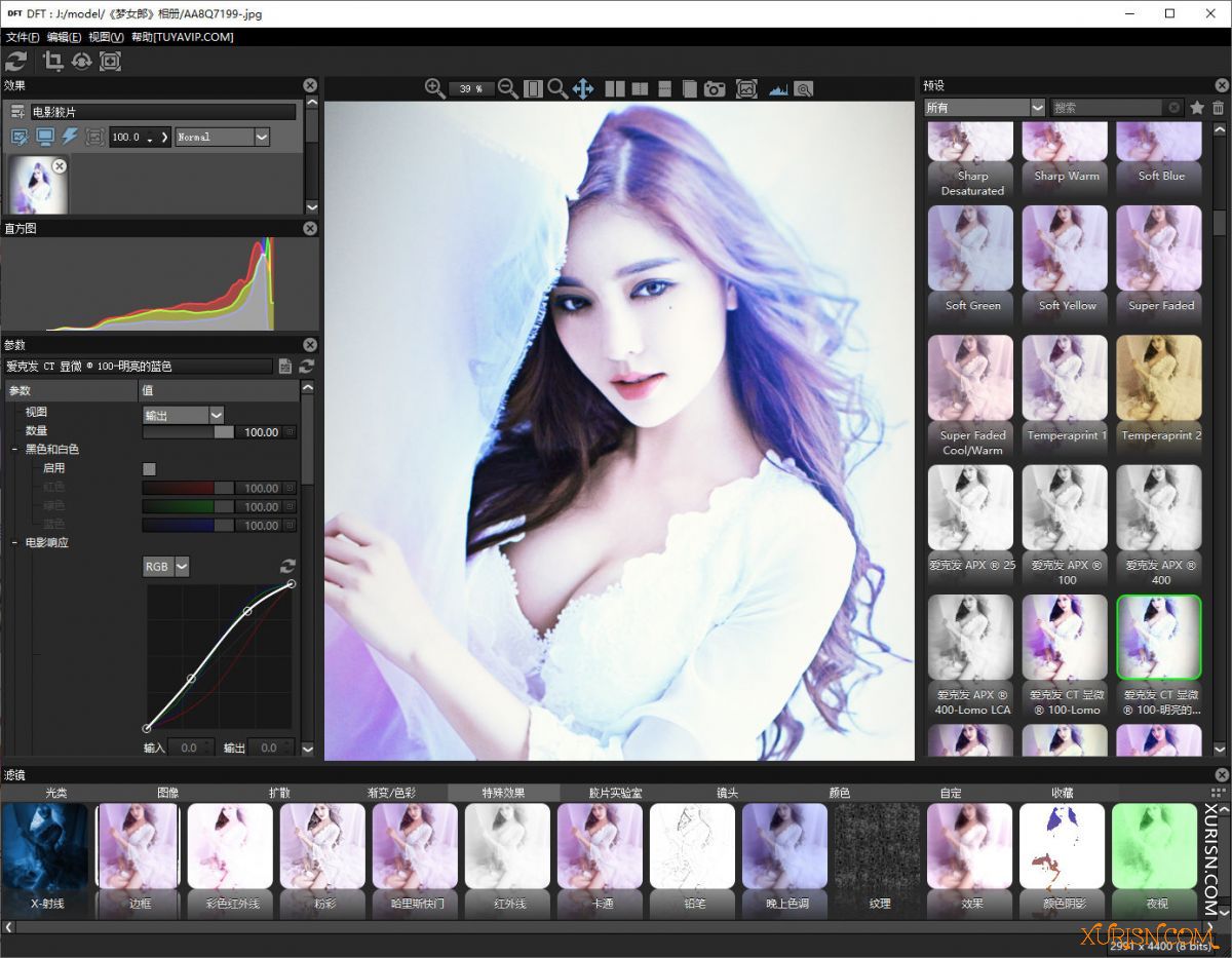 光学模拟滤镜Digital Film Tools DFT V1.2.1 中文汉化版WINX64