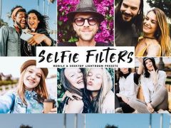 自拍滤镜LR预设Selfie Filters Lightroom Presets