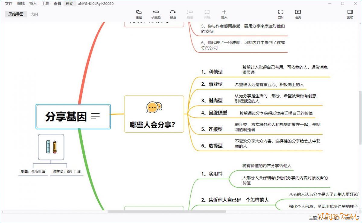 软件下载-思维导图软件XMind 2021 v11.0.0 Win X64 中文多语言版(3)