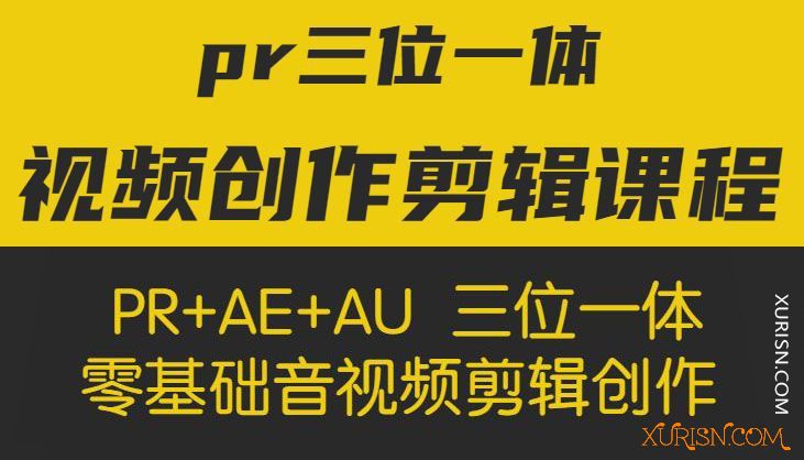 影视后期-[2019]PR+AU+AE 三位一体视频创作与剪辑进阶训练营(3)