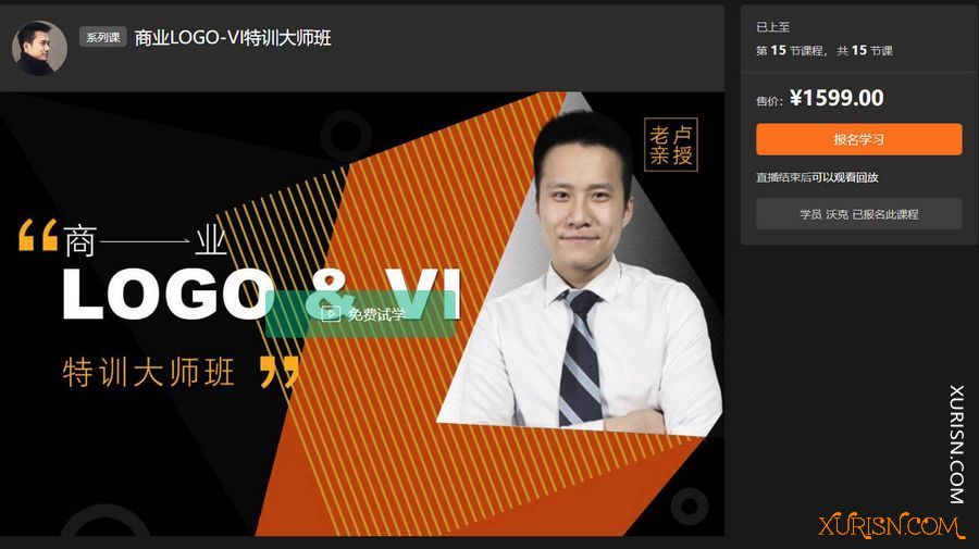 平面教程-卢帅 商业LOGO-VI特训大师班(3)