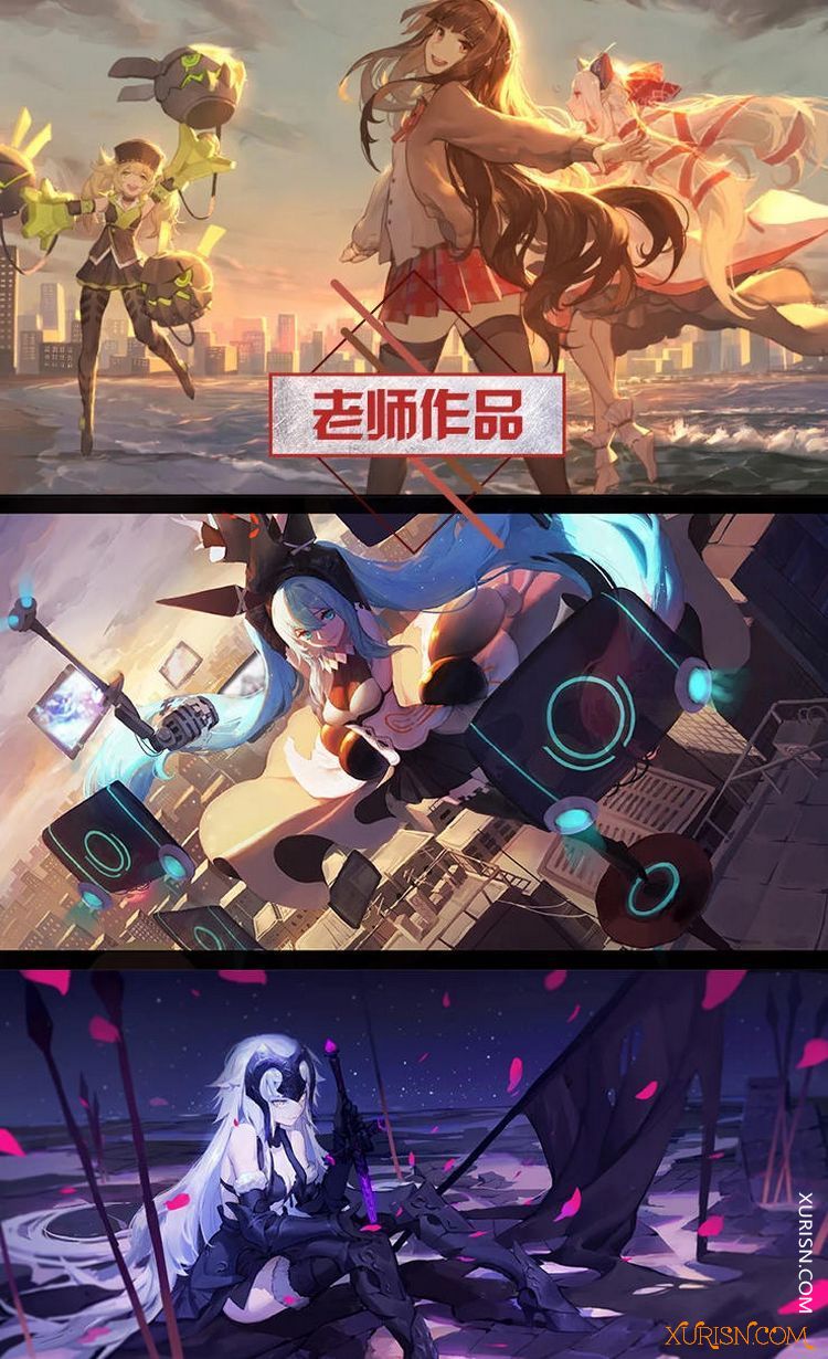 原画绘画教程-【网易游戏原画师gods】原创人物角色设计班-大触来了(5)