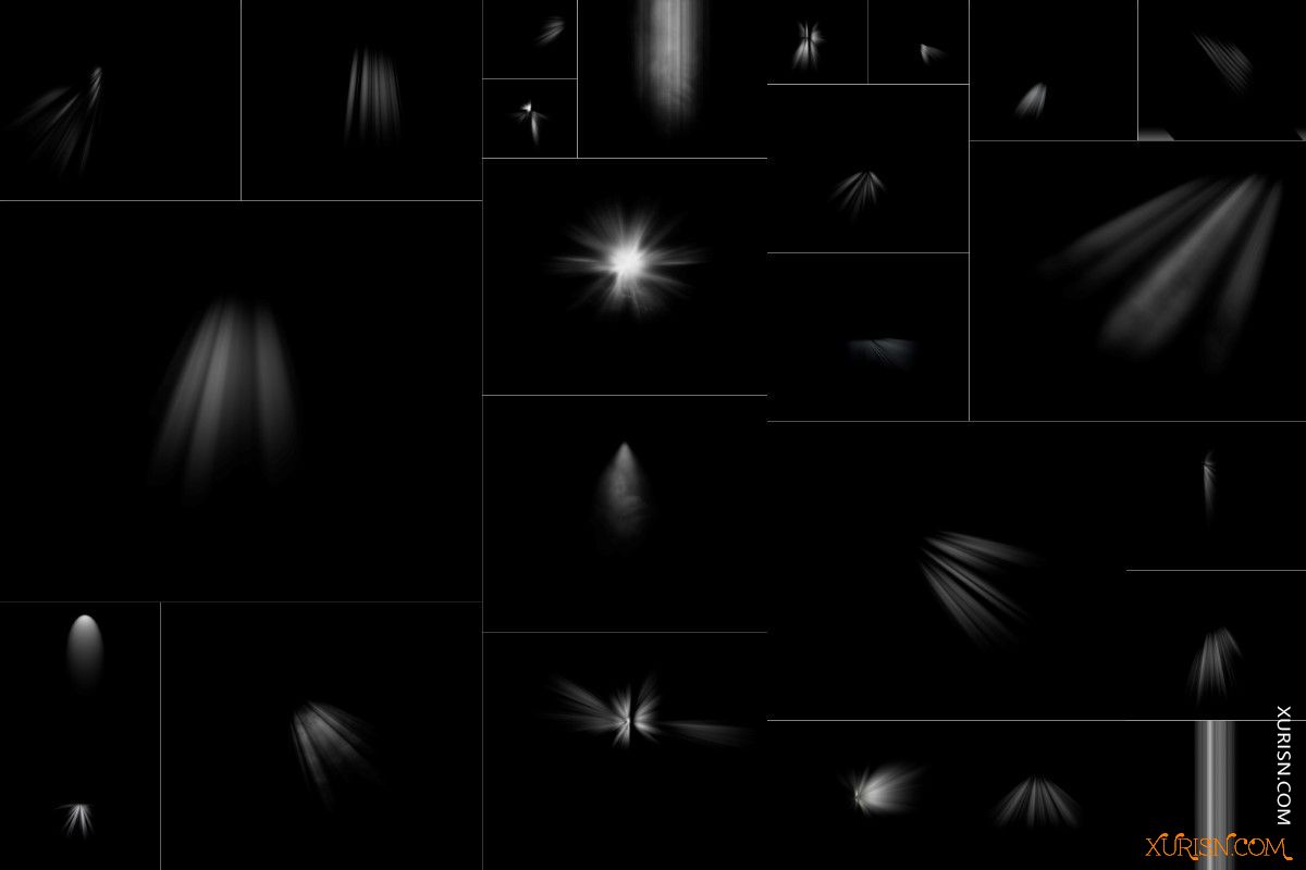 平面素材-50P高分辨率氛围光线图片+PS笔刷合集(3)