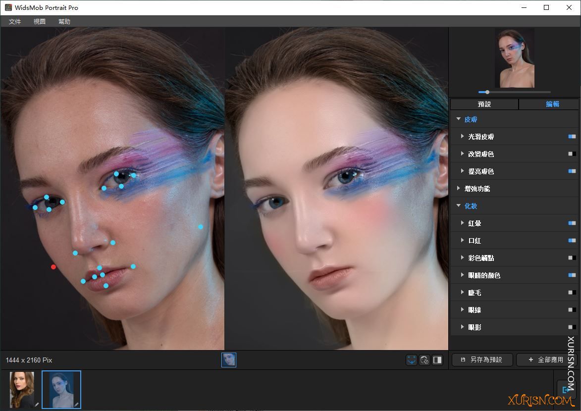 软件下载-人像美容编辑软件专业版WidsMob Portrait Pro 2022 2.0.0.190中文版(3)