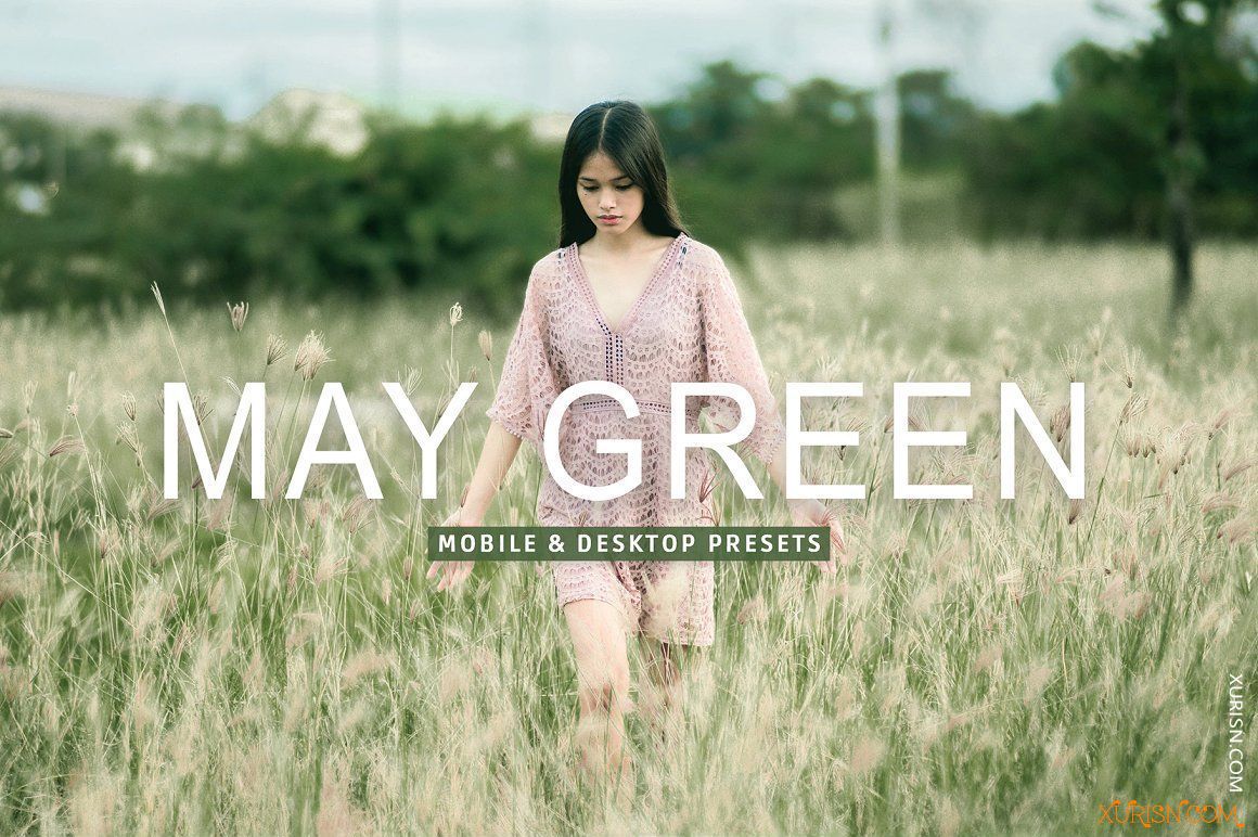 动作预设-CreativeMarket – 15款专业绿色调LR预设May Green Pro Lightroom Presets(3)