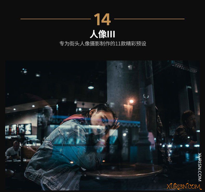 动作预设-185款工业风城市黑金夜景旅街拍胶片人像PS/LR预设/LUT预设(31)