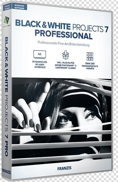 VIP资源-黑白滤镜Franzis BLACK WHITE projects 7 professional 7.23.03822汉化版(1)