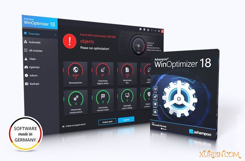 软件下载-全面Windows系统优化软件Ashampoo®  WinOptimizer 25.00.14中文多语版(3)