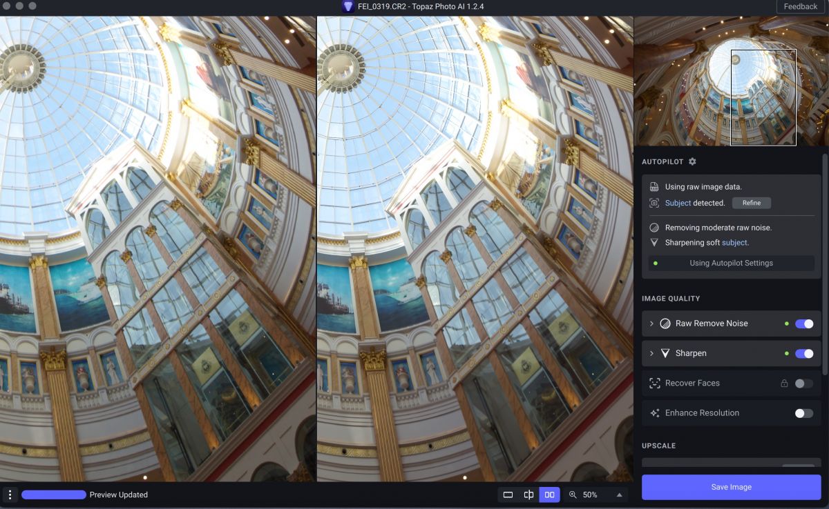 VIP资源-Topaz photo AI 1.2.4 for mac 英文版 适应m1(1)