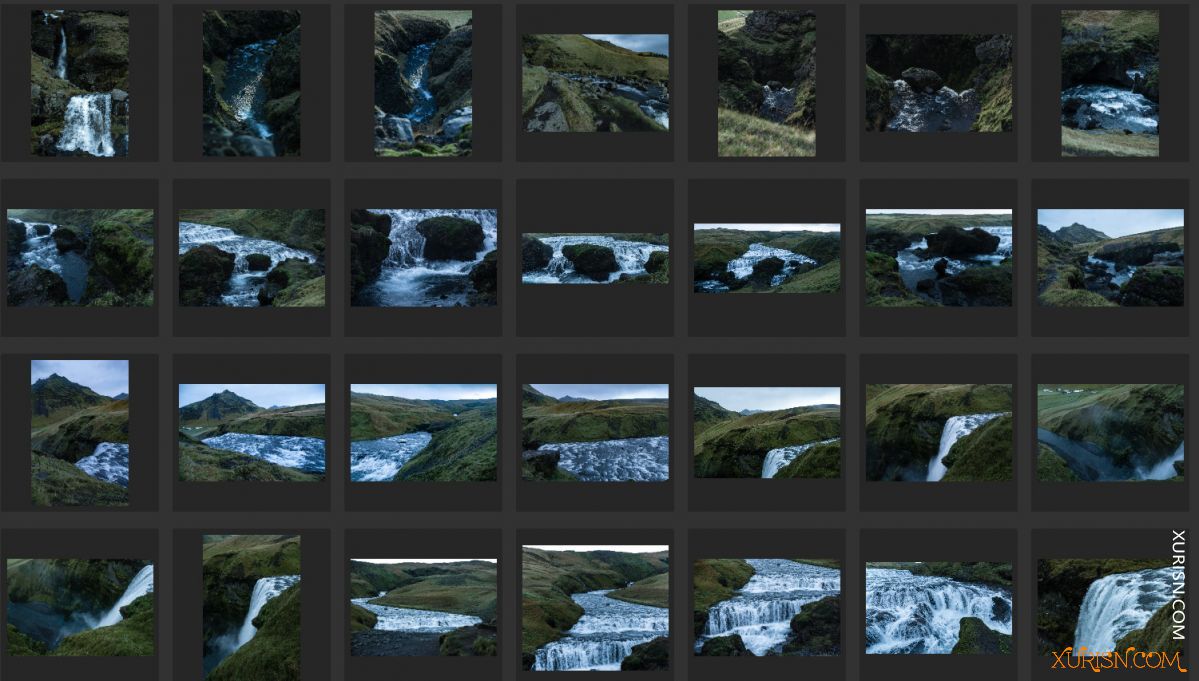 平面素材-瀑布河流 Icelandic Waterfalls [147P/710MB](9)