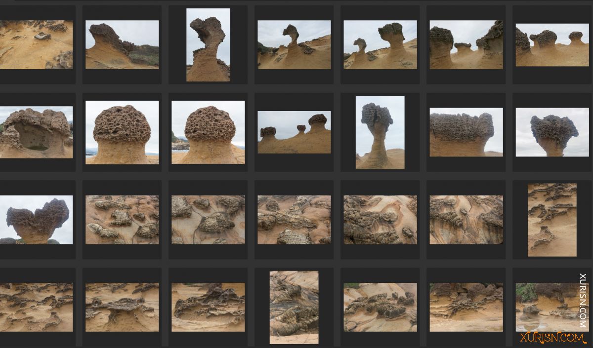 平面素材-沙漠礁石 Porous Rocks [126P/570MB](6)