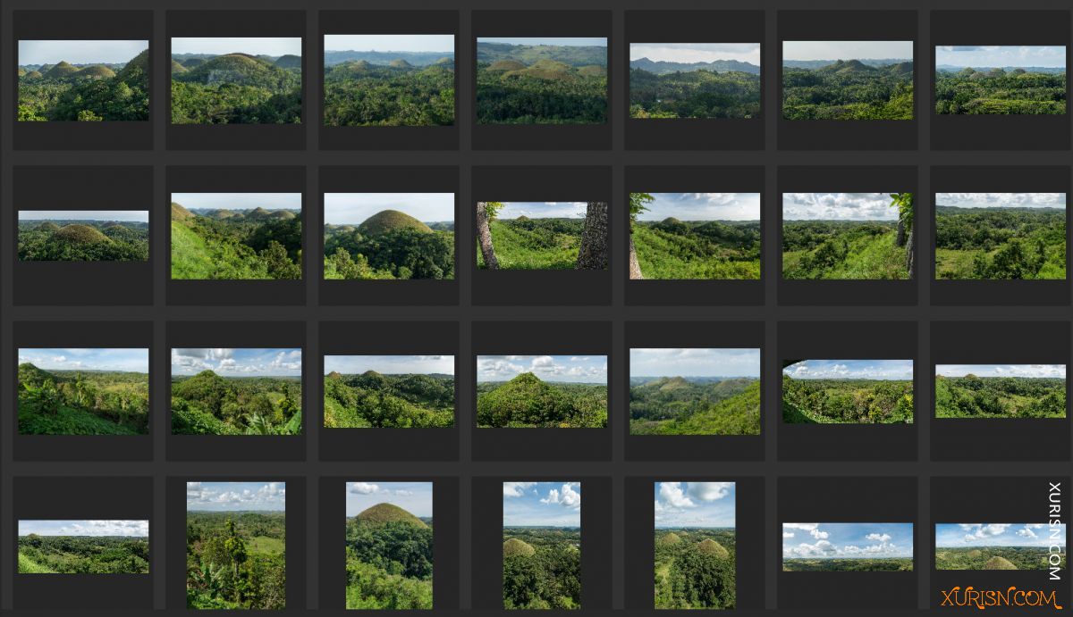 平面素材-绿色俯瞰山林 Tropical Hills [118P/1.25G](5)