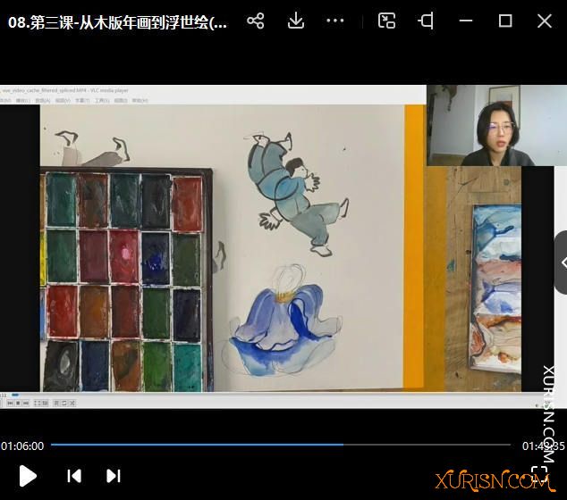 原画绘画教程-贵图子2022手绘素养班：东方美学鉴赏和绘画应用(3)