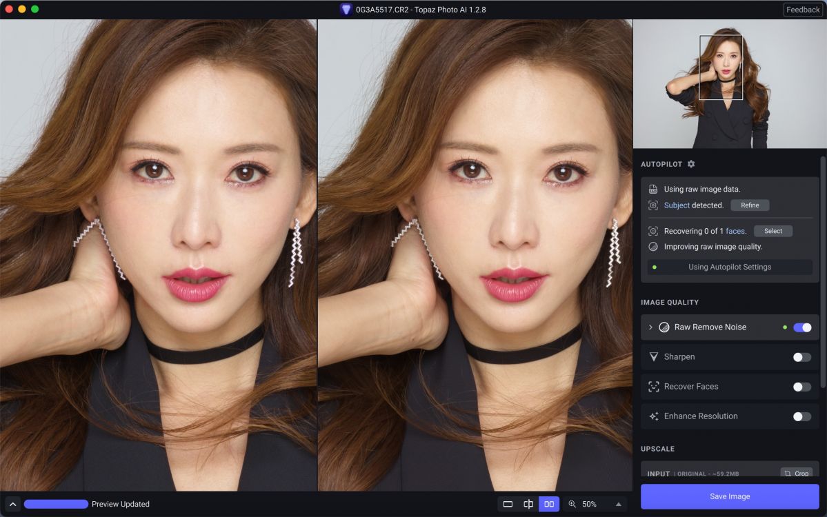 VIP资源-Topaz photo AI 1.2.9for mac m1 英文版(1)