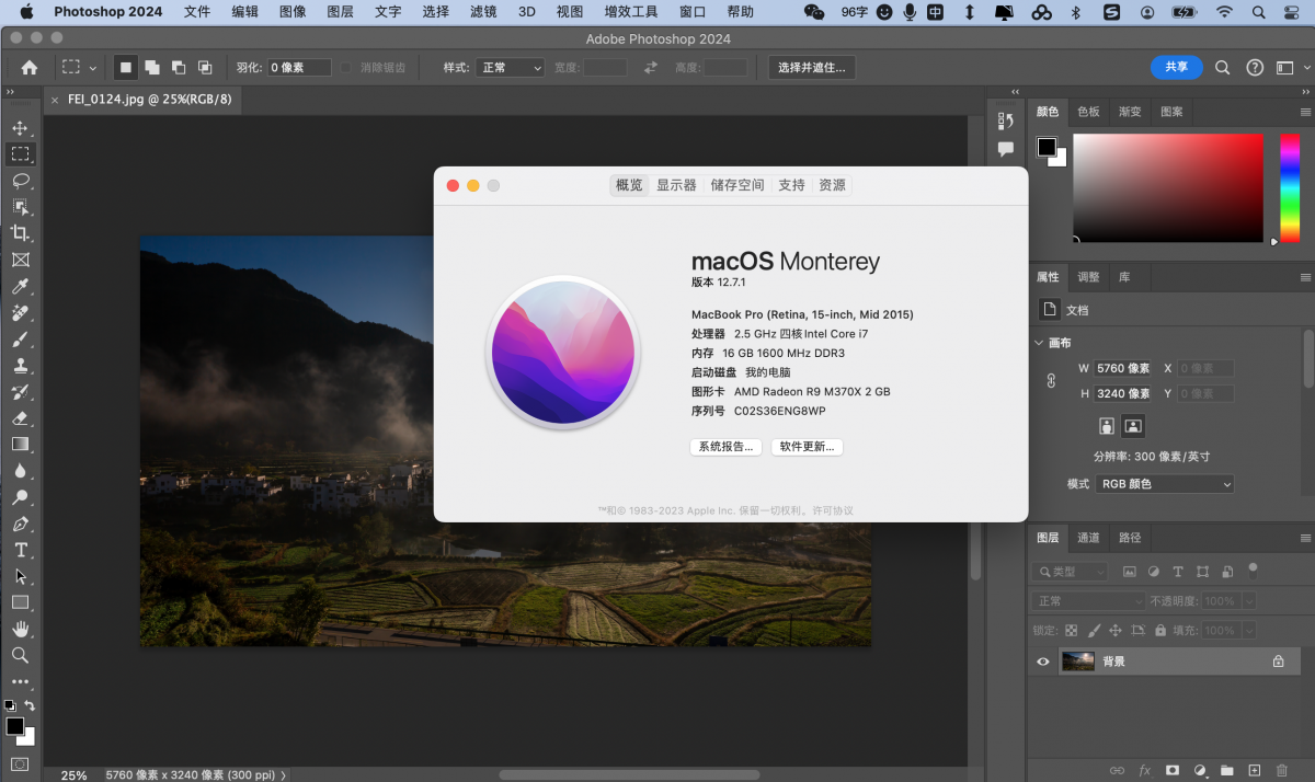 VIP资源-Adobe photoshop 2024 v25.2 for mac简体中文（可以使用神经网络滤...(5)