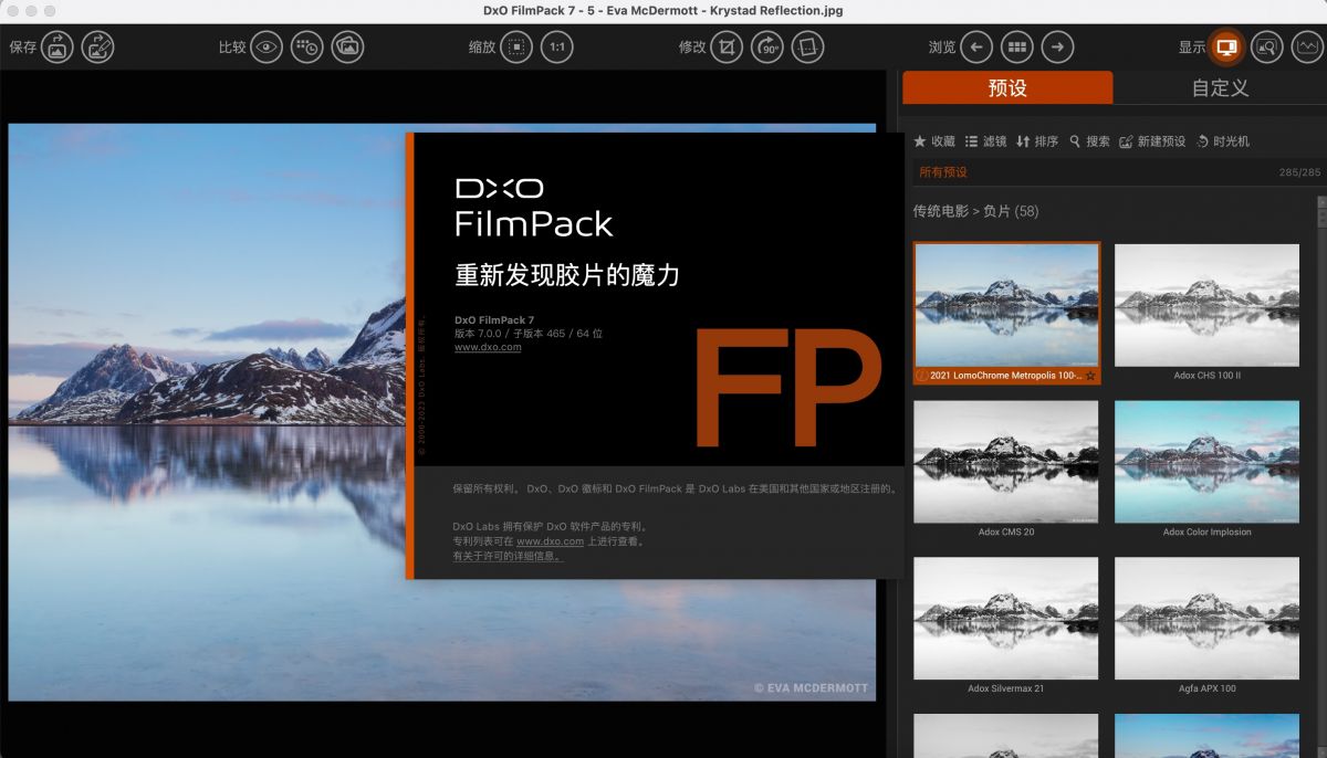 VIP资源-DxO FilmPack 7 7.5.0.513for mac(3)