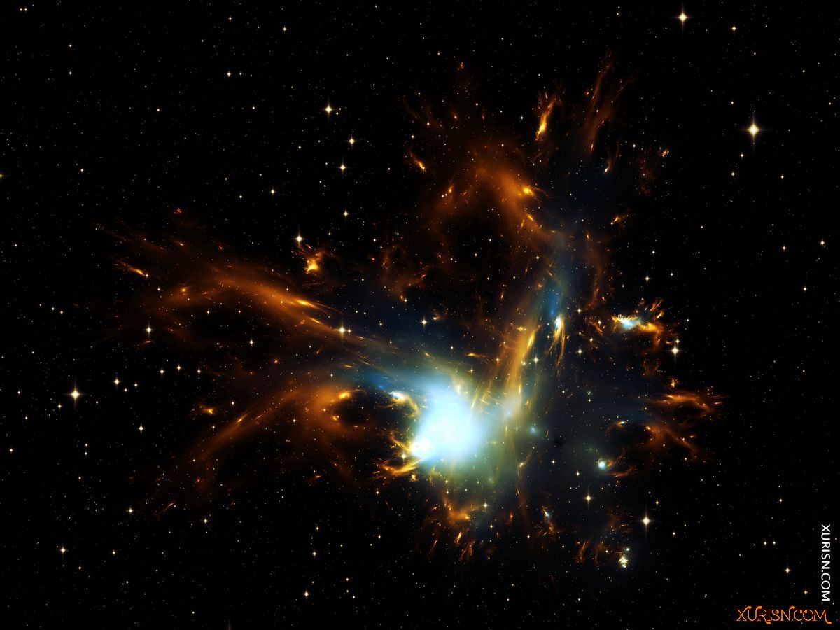 平面素材-20张超清炫丽宇宙星云爆发图片Nebula Burst - 20 UHQ JPEG(7)