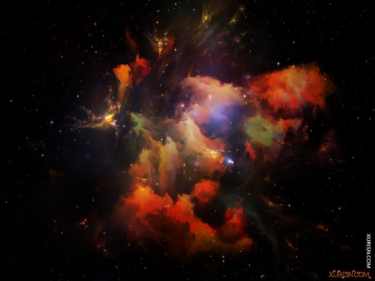 平面素材-20张超清炫丽宇宙星云爆发图片Nebula Burst - 20 UHQ JPEG(17)