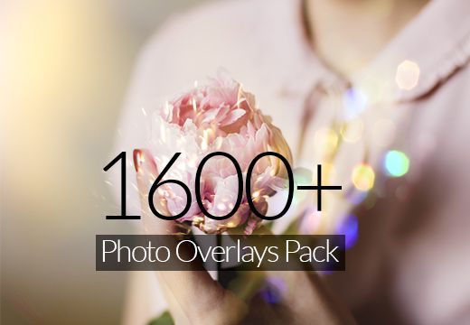 VIP资源-1600+ 图片照片叠加素材包Photo Overlays Pack(1)