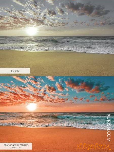 动作预设-20个青橙色调LUTs预设Orange and Teal LUTs(9)