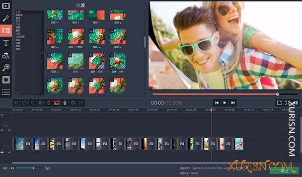 软件下载-Movavi Video Editor Plus 20.4.0 视频制作编辑软件 中文版(4)