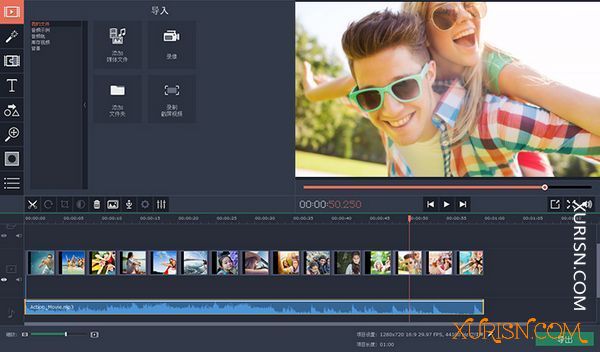 软件下载-Movavi Video Editor Plus 20.4.0 视频制作编辑软件 中文版(5)