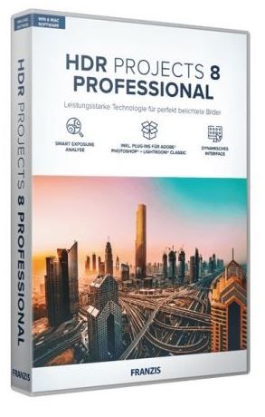 VIP资源-HDR高动态渲染软件Franzis HDR projects 8 professional 8.32.03590中文版(1)