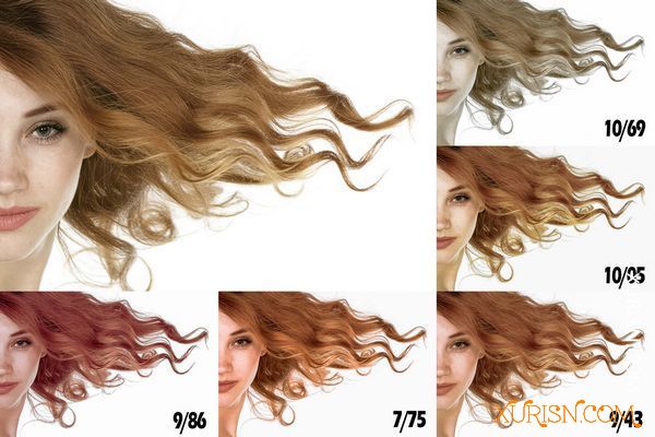 动作预设-14金发Photoshop动作,ACR和LUT预设Blonde Hair Actions, ACR and LUT Presets(5)