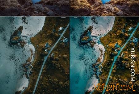 动作预设-10组景观HDR LR预设Landscape HDR Lightroom Presets(10)