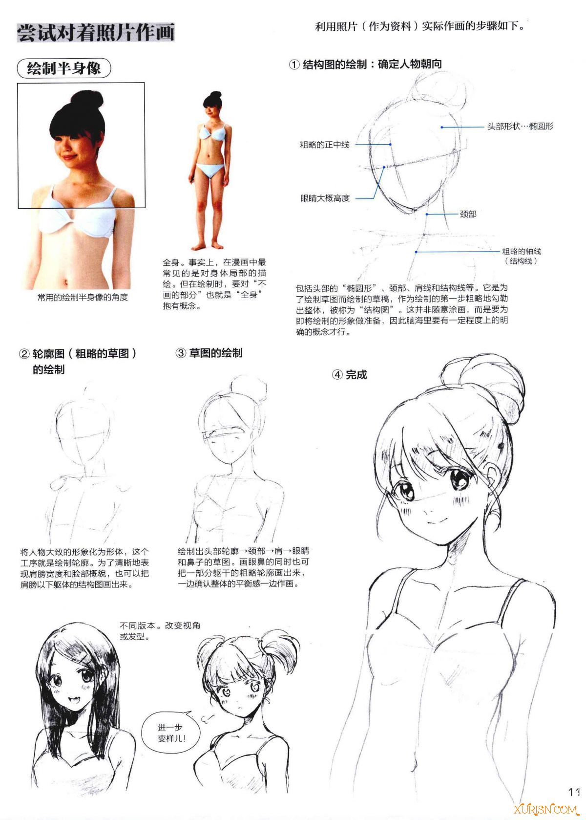 原画绘画教程-绘画人体姿态写真2000例 PDF(10)